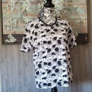 Men's American Republic Shark Tee Large